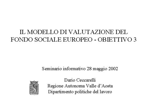 Rapporto nazionale di valutazione del fondo sociale europeo. - Juicio abreviado y la instrucción sumaria.