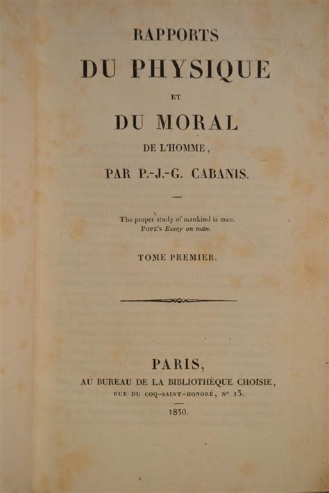 Rapports du physique et du moral de l'homme. - Życie polityczne i społeczne w kotlinie jeleniogórskiej, 1945-1948.