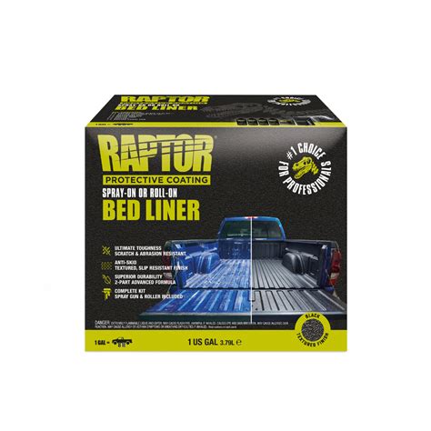 Raptor bed coating kit up5115.  2-component urethane technology far surpasses the ...