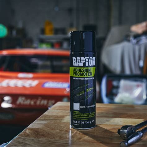 Includes 2 cans of Raptor Bedliner, 1 can of Raptor Adhesion Promote