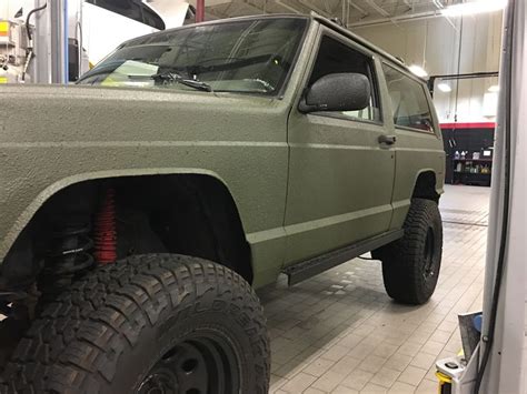 RAPTOR LINER PAINT JOB . We finally got the time to start finishing up my cousin Jarrod's truck , follow along as we use Raptor Liner BED LINER To cover his .... 