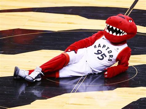 Raptors mascot relocated by refs after Suns