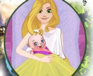 Rapunzel'in Bebeği Doğuyor oyna BEBEK OYUNU.