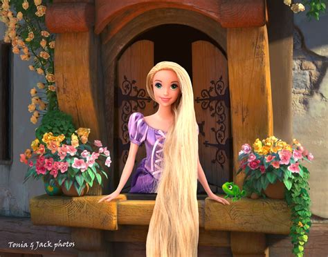 Rapunzel Lets Her Hair Down in