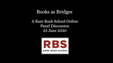 Rare Book School - YouTube