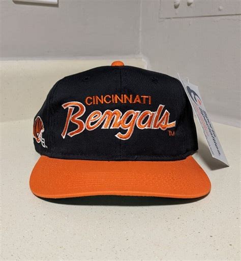 Rare Vtg Script Snapback Cincinnati Bengals Sports Specialties