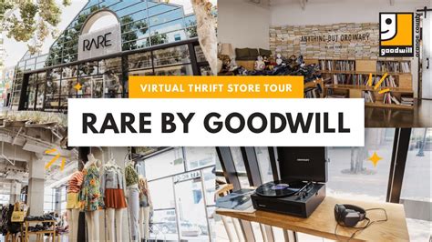 Rare by goodwill. RARE by Goodwill is a unique thrift store model operated by Goodwill. The retail space offers carefully curated clothing, home decor, books, vinyl, and more. … 