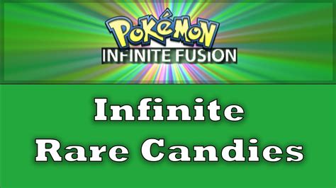 pokemon infinite fusion cheat rare candy 3