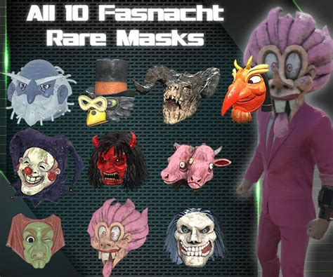 Fallout 76 Fasnacht Day event – All Masks and Rarities. Jaret Knox 2/16/2023. With the return of Fallout 76's Fasnacht Day event, so too returns the many masks that can be acquired from it .... 