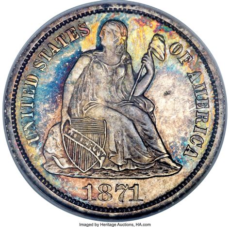 1796 Liberty Dime - $881,250. An especially fine example of one of the oldest US coins, the 1796 Liberty dime sold for $881,250 in June of 2014. This example of the coin was in incredible condition and represented one of the first strikes of the coin, possibly one that never entered circulation.