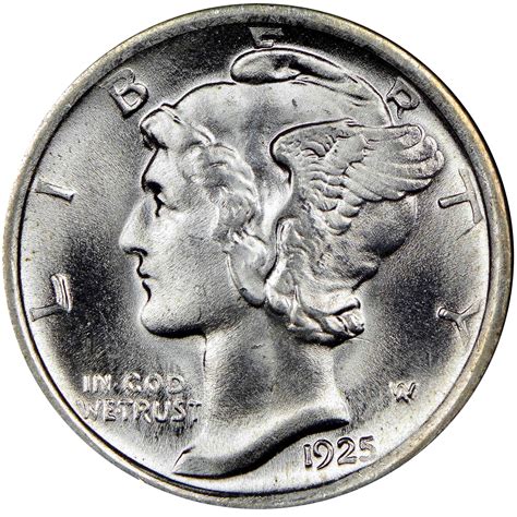 The 1916 D Mercury Dime was an art-deco-inspired 