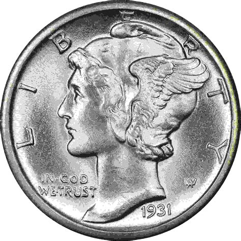 In circulated condition, 1939 no-mintmark dimes are worth betwee