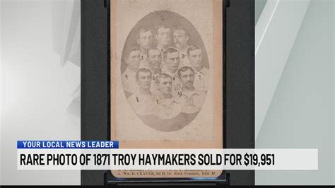 Rare photo of Troy Haymakers sells for over $19K