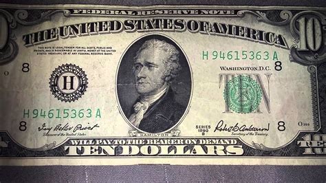 Binary Dollar Bill. Odds of finding one: 1 in 8,749. Number