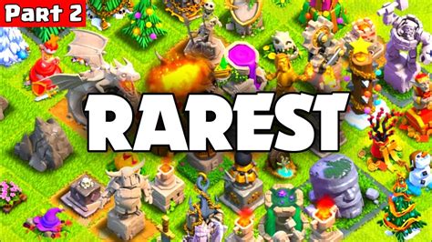 Rarest Clash of Clans Base|Total 100 (Decorations+Obstacles)|Only Base with 24 Unique Obstacles😳|COC. 