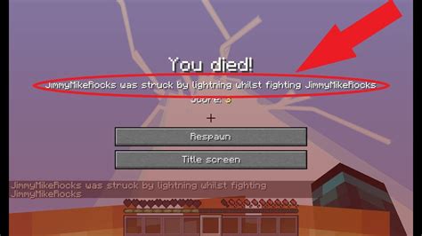 For the command that causes death, see Commands. Death is a game mechanic that affects both mobs and players in certain game modes within a Minecraft world. It only happens to mobs or players losing all their health or by players using the /kill command. There are a wide variety of ways for a player to die while in Survival mode or Adventure mode. Below is a list of the most common ways .... 