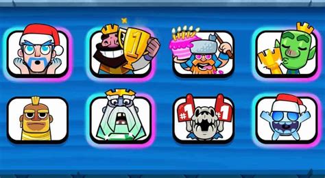 Rarest emotes in clash royale. The Shop is unlocked at Goblin Stadium (Arena 1). It offers Cards, Chests, Gems, Gold, and occasionally Special Offers. In the Shop, these can be purchased for Gold, Gems, or real money, providing an easy and accessible way to obtain these commodities. Every day, up to 6 offers are present in the Shop (3 offers are present for Levels 1-6, a 4th is added at Level 7, a 5th at Level 14, and a 6th ... 