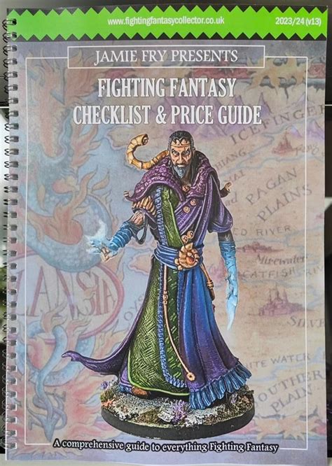 Rarest fighting fantasy books.  I also publish a checklist and price guide...