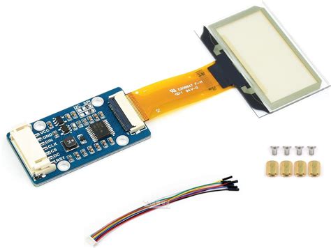 Raspberry Pi/Arduino/STM32 için 1,5 inç Şeffaf OLED Ekran.