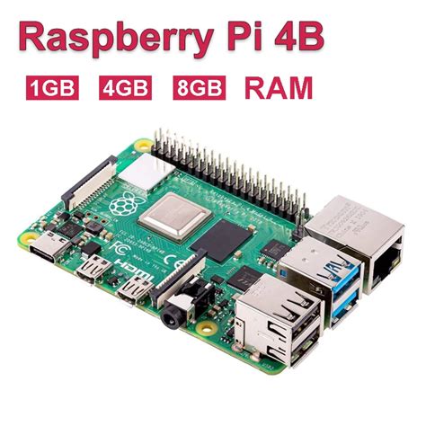 Raspberry Pi 4 Model B 2019 – 2GB/4GB/8GB RAM Raspberry Pi.