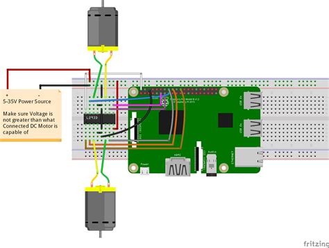 Raspberry Pi DC Motor Control with Custom Board Maker Pro. 
