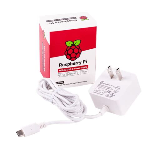 Raspberry Pi Official Power Supply USB-C for Raspberry Pi 4 . 