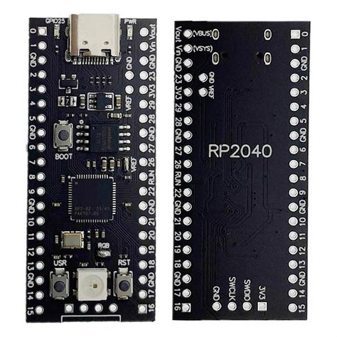 Raspberry Pi Pico RP2040 16Mb Modül Type C Dual Core 264Kb.
