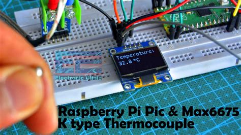 Raspberry Pi Pico and MAX6675 based Industrial Temperature Monitoring