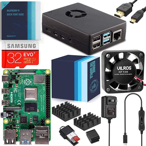 Raspberry pi 4 2gb.  About this item Vilros Raspberry Pi 4 Basic Kit with Clea...