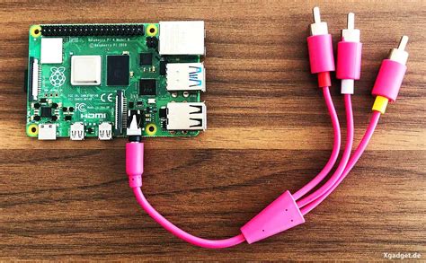 Raspberry pi 4 composite video output.  Sleeve - Composite video (Testpint TP24...