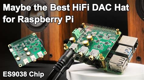 Raspberry pi 4 dac hat.  Wide Compatibility: Designed to be fully compatible with fo...