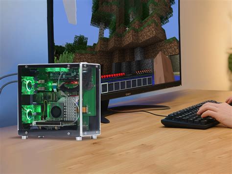 Raspberry pi 5 mini desktop.  Elecrow hat ein neues Mini-PC-Gehäus...