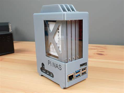 Raspberry pi 5 nas case 3d print.  Download this free 3D print file designed by mkleme...