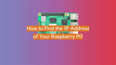 Raspberry pi default ip address without dhcp.  This practical guide cov...