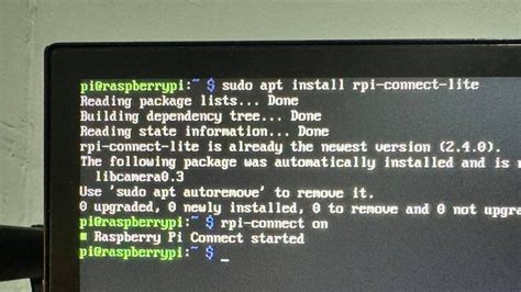 Raspberry pi os lite.  Follow the steps to customize your settings, connect via SSH and...