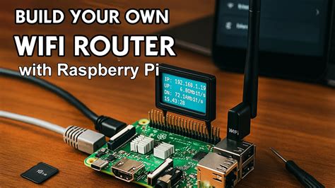 Raspberry pi router.  With step-by-step instruction Whether you need: a portable t...