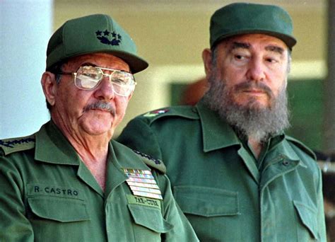 Raul Castro And Fidel Castro