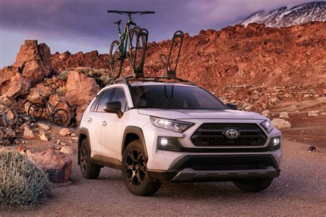 Rav4 off road. All-wheel drive is a $1,400 option on all but the Adventure and TRD Off-Road, which included it as standard. RAV4 Hybrid. LE: $32,060 XLE: $33,570 SE: $34,755 (pictured above left) 