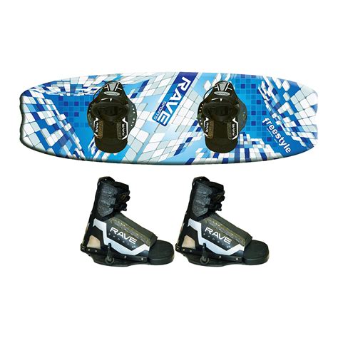 Rave Sports Freestyle Wakeboard with Striker Boots - Walmart