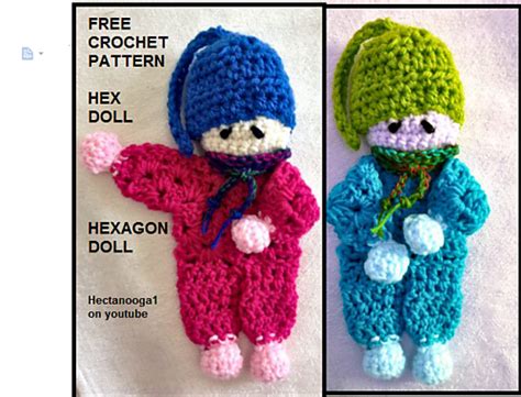 Ravelry: Hex Doll - Hexagon doll pattern by Emi Harrington