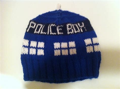 Ravelry: TARDIS Hat pattern by Randi Sanders