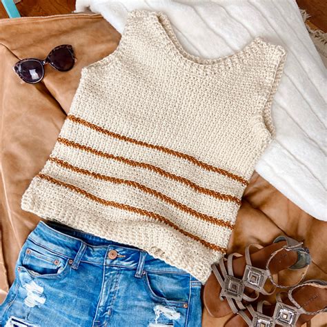 Ravelry: Wander Sweater Tank Top pattern by The Knotted Nest