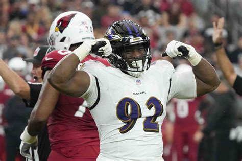 Ravens OLB Tyus Bowser ‘optimistic’ about injured knee, could be nearing return to practice