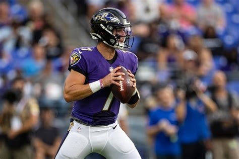 Ravens Trace McSorley to miss preseason with back injury, full