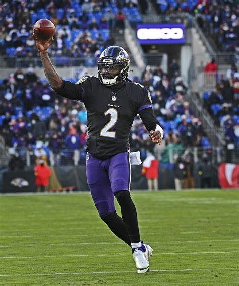 Ravens place right of first refusal tender on restricted free agent quarterback Tyler Huntley
