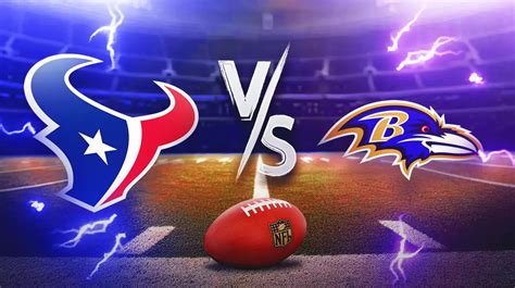 Ravens vs texans. Jan 20, 2024 · Ravens VS. Texans Predictions. The point spreads have remained quite steady at this point. Baltimore is currently favored by 9.5 with a payout of -110, and Houston stands at +9.5 (-110). For this Ravens vs. Texans matchup, we see there is good value on grabbing a Texans team that is coming off both a straight-up and ATS win. Look for the … 