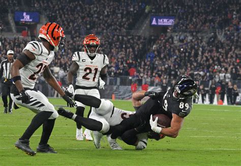 Ravens wide receivers step up after Mark Andrews’ injury in win over Bengals: ‘It’s going to take everybody’
