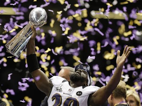 Ravens winning the super bowl. Jun 24, 2023 · Baltimore Ravens Super Bowl Odds Insights. With +160 odds to win the Super Bowl, the Ravens rank second-best in the NFL. That’s one spot worse than their computer ranking (best). Prior to the start of the season, the Ravens had +1800 odds to win the Super Bowl. Those odds have since improved to +160, which is the 16th-biggest change among all ... 