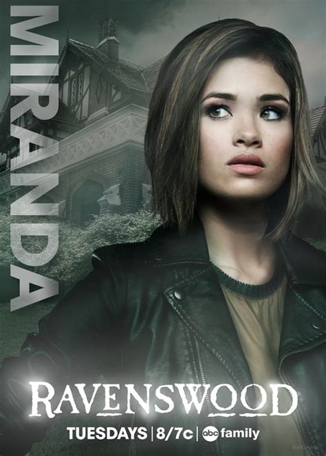 Ravenswood ravenswood. Ravenswood. When Caleb Rivers heads to Ravenswood, a town near his hometown, to help some friends who went there to crash a party, he meets kindred soul Miranda. Caleb and Miranda quickly become ... 