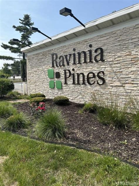 Ravinia pines. Firefighters were called at approximately 2:30 p.m. to the Ravinia Pines Mobile Home Community in New Chicago where "intense flames" engulfed a mobile home, New Chicago Fire Chief Evin Eakins said. 